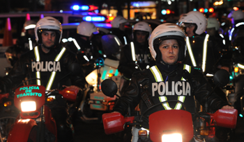 Policías de tránsito