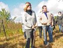 Reforestación del monte nativo de la cuenca del río Santa Lucía