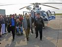 Mujica asisitió a la presentación del nuevo sistema de transporte aeromédico de emergencia