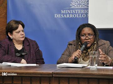 Directora de Inmujeres, Beatriz Ramírez, habla en presentación de investigación
