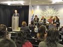 Conferencia de prensa sobre el Foro Regional Juventud OIJ, INJU, UNFPA, BID