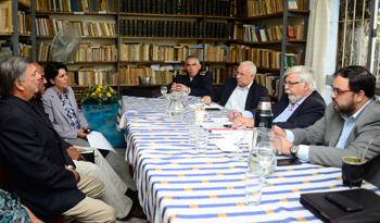 Ministro Bonomi con organizaciones sociales de Cerro Largo
