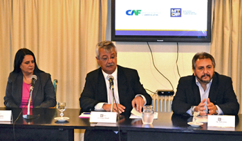 Autoridades en jornada “Planificación estratégica y territorial de infraestructura de transporte”