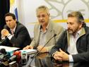 Conferencia de prensa del ministro de Transporte y Obras Púlbicas
