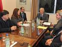 Presidente Tabaré Vázquez recibió a integrantes del Plenario de los Municipios Presidente Tabaré Vázquez recibió a integrantes del Plenario de los Municipios