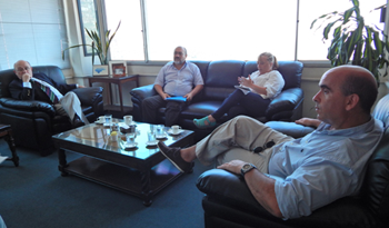 Reunión en el Ministerio de Educación y Cultura