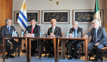 Conferencia de prensa en México