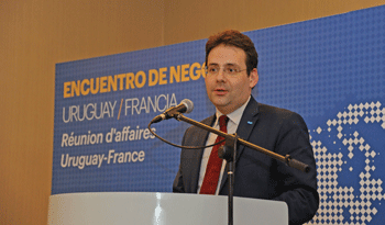 Matthias Fekl, secretario de Comercio Exterior de Francia