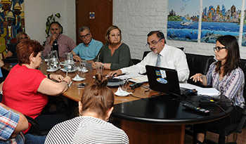 Autoridades ministeriales en videoconferencia