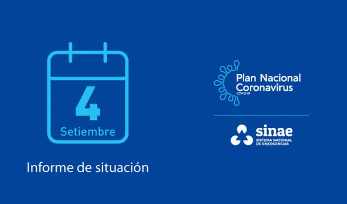 Portada del reporte diario del Sinae