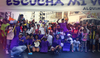 Marcha por los derechos de niños y adolescentes