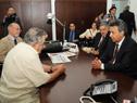 Presidente José Mujica y vicepresidente de Ecuador Lenín Moreno Garcés