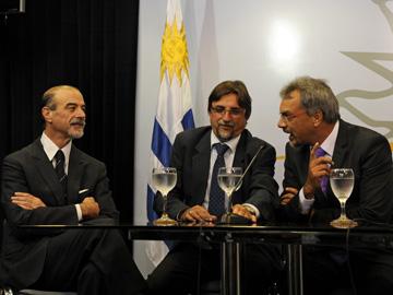 Rubén Villaverde, Robert Alonso y José María Mieres