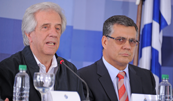 Presidente Tabaré Vázquez, en Consejo de Ministros en Rivera