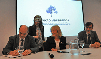 Firma del proyecto Jacarandá