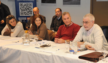 Liberoff encabeza la reunión en Aprotur, Piriápolis