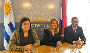 Laura Motta, Susana Montaner y Juan Andrés Roballo