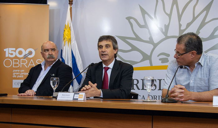 Pedro Apezteguía, Álvaro García y Aníbal Pereyra