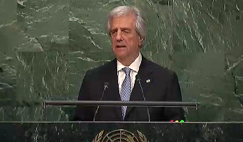Tabaré Vázquez en la ONU Tabaré Vázquez en la ONU