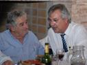 El Presidente Mujica, el ministro Pintado almorzaron con empresarios