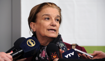 Ministra de Vivienda, Ordenamiento Territorial y Medio Ambiente, Eneida de León
