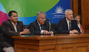 Guillermo Escalante, Jorge Quian y Jorge Basso