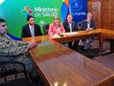 Conferencia de prensa del Ministerio de Salud Pública y la Sociedad Uruguay de Pediatría