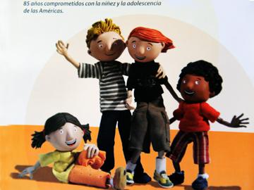 Afiche de niños y niñas