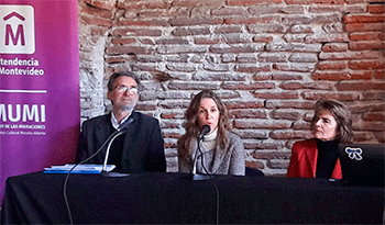 Autoridades en la presentación del Día del Patrimonio 2018