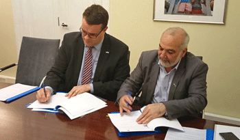 Firma del acuerdo