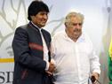 Mujica recibe visita del Presidente Evo Morales