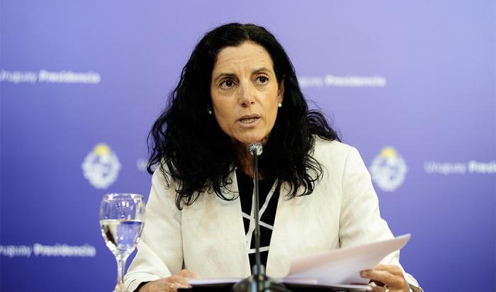 Ministra de Economía y Finanzas, Azucena Arbeleche.