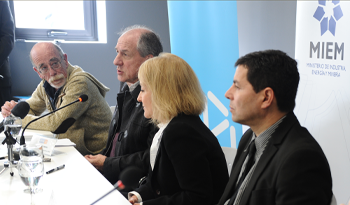 Rodolfo Silveira, Ernesto Murro, Carolina Cosse y Eduardo Pereyra