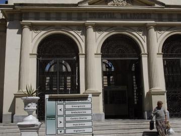 Fachada del Hospital Vilardebó