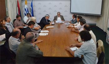 Reunión en el Ministerio de Ganadería, Agricultura y Pesca