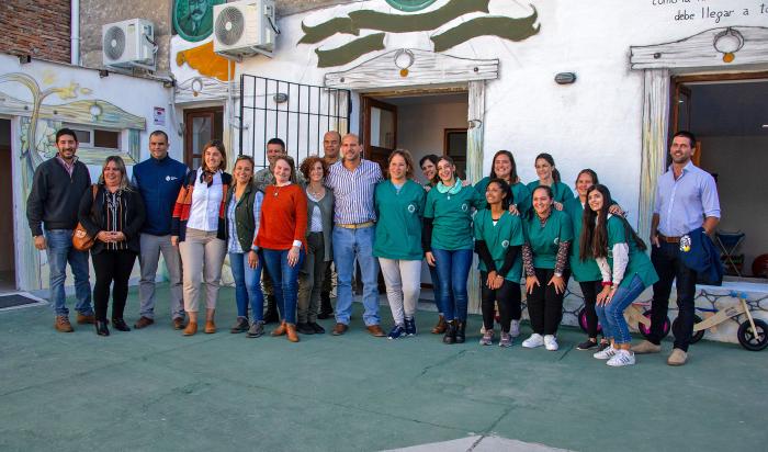 Lema con representantes de centros
