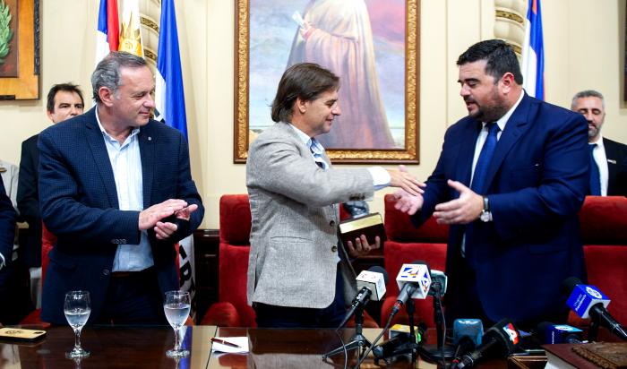 Lacalle Pou en Paysandú