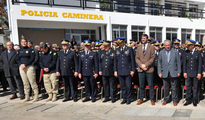 Policía Caminera celebró el 69.° aniversario de su creación