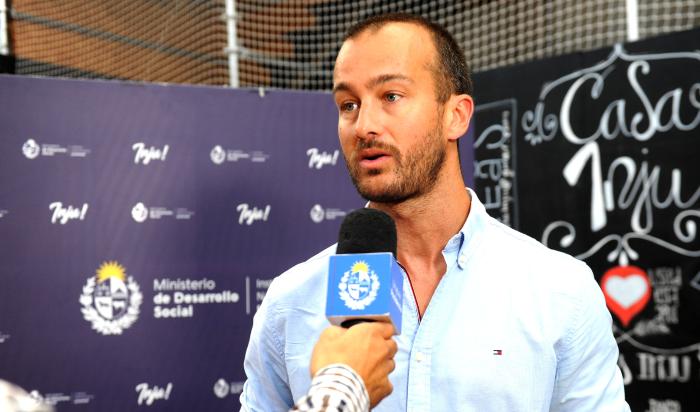 Director de Descentralización y Territorio del INJU, Federico Delgado, en entrevista con Comunicación Presidencial