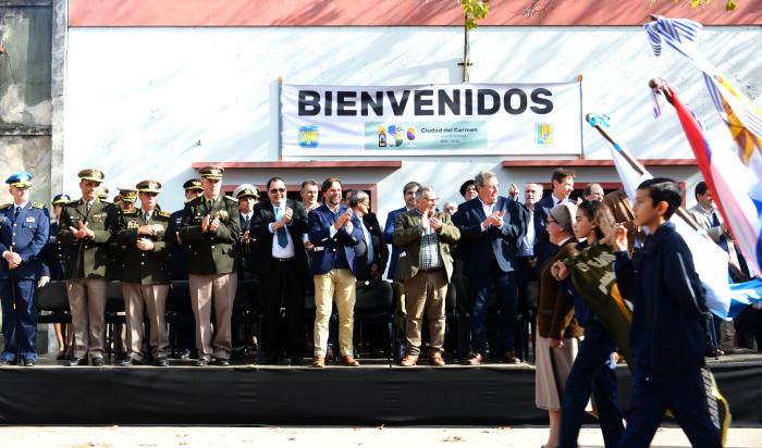 Lacalle Pou en 150 años de Ciudad del Carmen