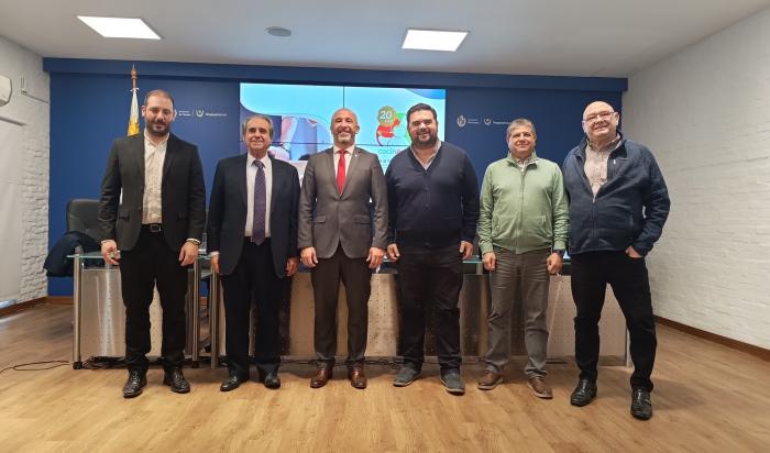 Autoridades del Mintur y Paysandú