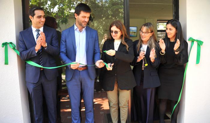 Inauguración casa de medio camino en Montevideo
