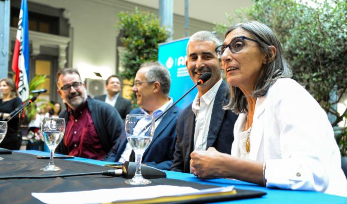 Oroño, Caggiani, Mahía y Peña