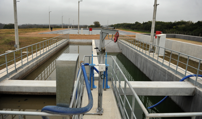 Planta de tratamiento de líquidos barométricos en Colonia
