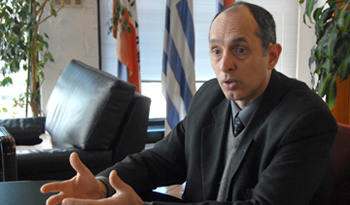 Presidente de UTE, Gonzalo Casaravilla