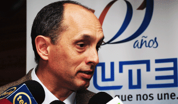 Presidente de UTE, Gonzalo Casaravilla