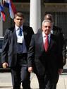 Autoridades en el acto de asunción del Presidente Vázquez