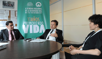 Expertos internacionales en Taller Regional sobre Vehículos más Seguros