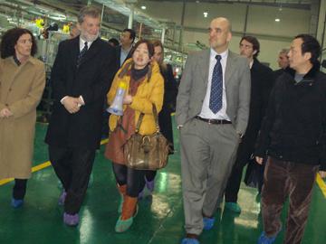 Ministro Kreimerman en recorrida