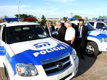 Camioneta de Policía